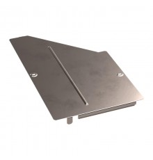 Крышка переходника правого Стандарт INOX (AISI 409) 500х300  PR16.5914  Промрукав