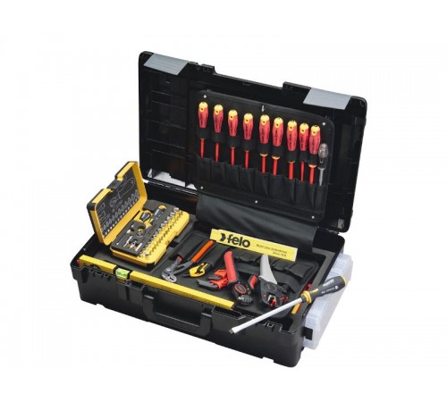 Набор инструментов для электромонтажника в кейсе, 78 предметов 41387818  41387818  Felo
