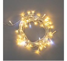 Гирлянда Нить ПВХ flashing 20м, прозрачный ПВХ, IP44, 150LED Теплые белые, 230В  305-566  NEON-NIGHT