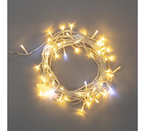 Гирлянда Нить ПВХ flashing 20м, прозрачный ПВХ, IP44, 150LED Теплые белые, 230В  305-566  NEON-NIGHT