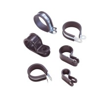 P-держатель PCS, оцинк.сталь/резина, черный, d16мм, PCS16  7TCA298010R0612  ABB