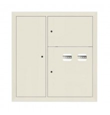 Щит этажный 2 кв. слаботочка слева RAL9002 (1000х950х150)  PROxima mb29-v-2z-ral9002 EKF