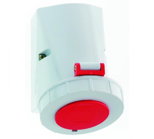 Розетка настенная 16А 4р(3P+РE) 400в 6h IP67 1137 I 1137-Bals I Bals