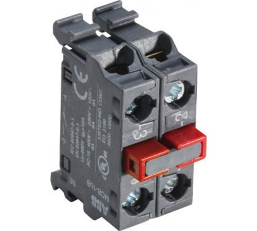 Контактный блок MCB-02B для монтажа в боксы 2НЗ  1SFA611610R2020  ABB