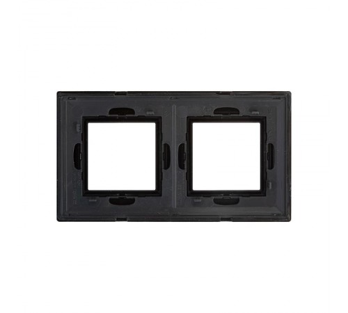 Рамка из металла, "Avanti", черная, 4 модуля  4402854  DKC