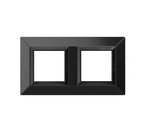 Рамка из металла, "Avanti", черная, 4 модуля  4402854  DKC