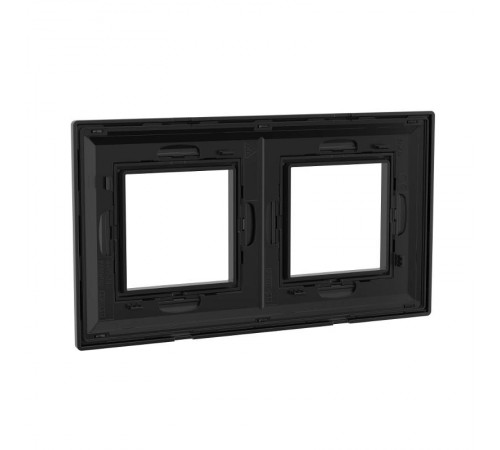 Рамка из металла, "Avanti", черная, 4 модуля  4402854  DKC
