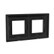 Рамка из металла, "Avanti", черная, 4 модуля  4402854  DKC