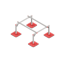 Опорная конструкция для установки оборудования TECHNORAPTOR FOOT 1000х1200  KM-TR-F-SSEI-1000-1200  КМ - профиль