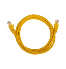 Патч-корд U/UTP CAT 6, RJ45-RJ45, 26AWG, LSZH, желтый, 2м REXANT  02-0295-2  REXANT