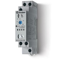 Модульный таймер мультифункциональный (AI, DI, SW, BE, CE, DE); питание 12...240В АС/DC; 1CO 16A; ширина 17.5мм  800102400000T  Finder