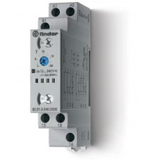 Модульный таймер мультифункциональный (AI, DI, SW, BE, CE, DE); питание 12...240В АС/DC; 1CO 16A; ширина 17.5мм  800102400000T  Finder