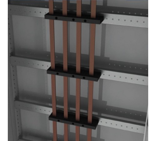 Рейка для шинодержателей, установка по ширине, Ш=1200мм, 1 упаковка - 4шт.  R5DTF1200  DKC