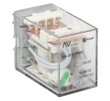 Реле промежуточное RPA 22/4 5A 220В DCrpa-22-4-220DC EKF