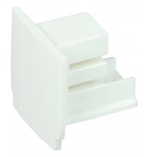 Заглушка для трехфазного шинопровода осветительного белая  LPK0D-ZGL-3-K01  IEK