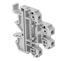 Колодка клеммная двойная JXB-4/35 серая EKF PROxima  plc-jxb-2-4/35gy  EKF