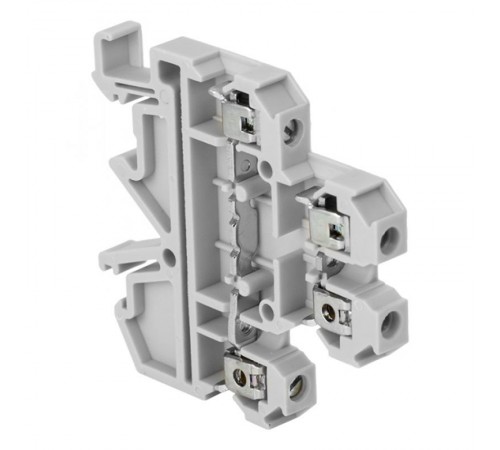 Колодка клеммная двойная JXB-4/35 серая EKF PROxima  plc-jxb-2-4/35gy  EKF