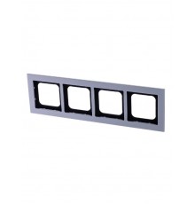 Рамка 4-постовая, Axcent, металл, титан  2CKA001754A4701  ABB
