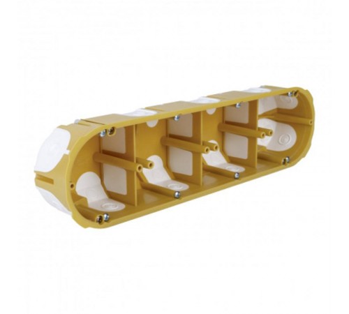 Коробка универсальная установочная приборная четырехместная KPL 64-50 / 4LD (NA) 68х280х50мм герметичная  KPL 64-50/4LD_NA  Kopos