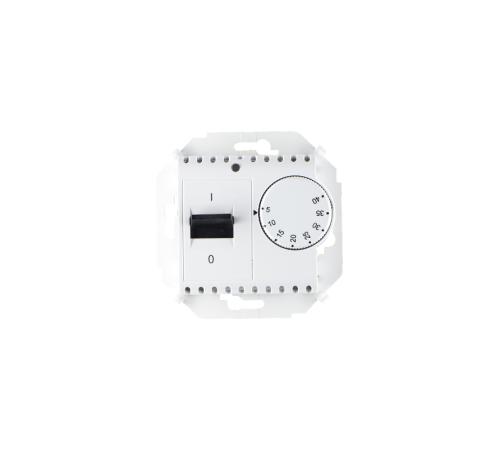 Simon 15 Белый Регулятор для тёплого пола, с зондом, 16А, 230В, 3600Вт, 5-40град, IP20  1591775-030  Simon