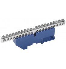 Шина N "ноль" на DIN-изоляторе Ni ШНИ-6х9-20-Д-С  YNN10-20-D-K07-N  IEK