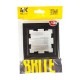 BRITE Рамка 1-ая IP44 РУ-1-БрЧ-44 черный  BR-M12-44-K02  IEK