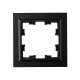 BRITE Рамка 1-ая IP44 РУ-1-БрЧ-44 черный  BR-M12-44-K02  IEK