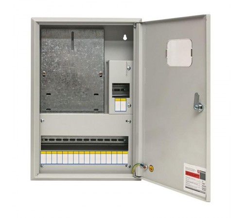 Щит учетно-распределительный навесной ЩРУН 3/18 Э с окном (ВхШхГ) 500х340х120мм IP31 PROxima  mb23-3/18e  EKF