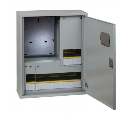 Щит учетно-распределительный навесной ЩРУН 3/18 Э с окном (ВхШхГ) 500х340х120мм IP31 PROxima  mb23-3/18e  EKF