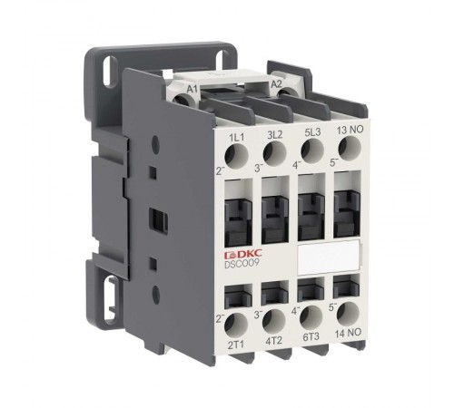 Магнитный контактор YON DSC009 9A 4кВт AC3 3P кат.380В AC 1НО  DSC009-3C10A380  DKC