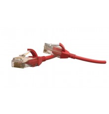 PC-LPT-UTP-RJ45-RJ45-C6-1.5M-LSZH-RD Патч-корд U/UTP, категория 6 (100% Fluke Component Tested), 28AWG, LSZH, 1.5 м, красный  445740  Hyperline