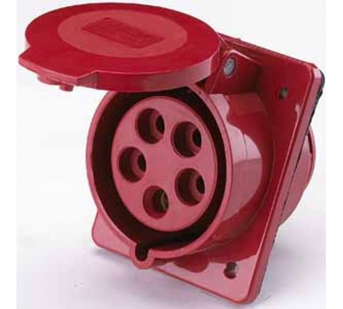 Розетка для скрытой проводки 425 3Р+РЕ+N 32А 380В I  26055DEK  DEKraft