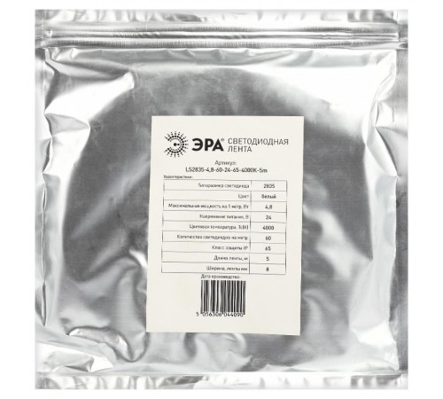 Лента светодиодная LS2835-4,8-60-24-65-4000К-5m  Б0043111  ЭРА