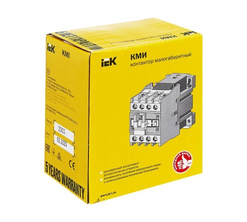 Контактор КМИ-23210 32А 230В/АС3 1НО   KKM21-032-230-10  IEK