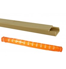 Кабель-канал 20х10 сосна (100м)  SQ0402-0104  TDM