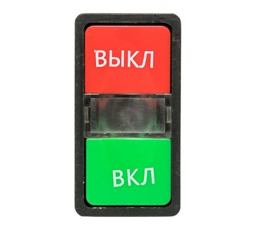 Кнопка AS-22N "Пуск-Стоп" прямоугольная 24В NO+NC EKF PROxima  pbn-as-rec-24  EKF