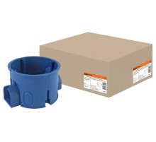 Коробка установочная 68х45 без саморезов, стыковочные узлы  SQ1402-0033  TDM