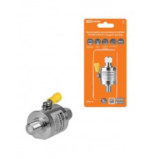 Грозозащита коакс каб TV/SAT/CATV, F-гнездо/F-штекер 75 Ом DC-2,5 ГГц, газ,100Вт, с зазем, IP67,  SQ2404-0001  TDM