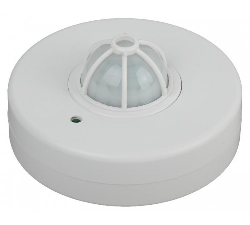 Датчик движения MD 016 белый, макс. нагрузка 1200Вт, угол обзора 360гр, дальность 6м (50/750)  Б0043793  ЭРА
