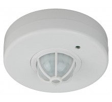 Датчик движения MD 016 белый, макс. нагрузка 1200Вт, угол обзора 360гр, дальность 6м (50/750)  Б0043793  ЭРА