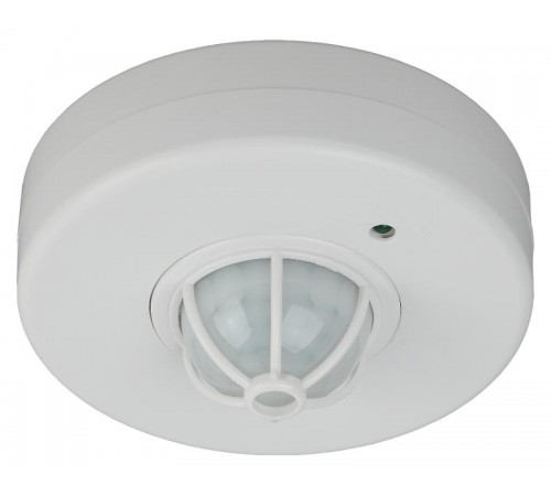 Датчик движения MD 016 белый, макс. нагрузка 1200Вт, угол обзора 360гр, дальность 6м (50/750)  Б0043793  ЭРА