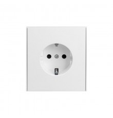 Розетка STRONG 1-ая с/з с/у, со шторками 16А жемчуг  KR-78-0701-4  Kranz