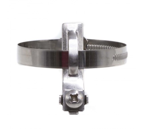 Хомут для заземления металлорукава и жестких труб 50-70 мм, нержавеющая сталь  6059-40T  DKC