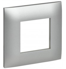 SKANDY Рамка 1-мест. SK-F01S сереб.  SK-M12-K23  IEK