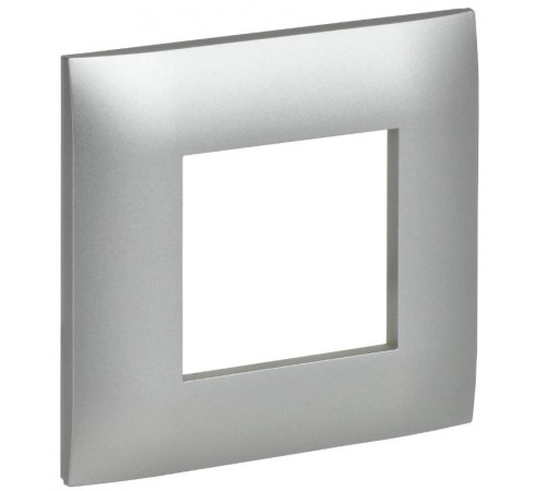 SKANDY Рамка 1-мест. SK-F01S сереб.  SK-M12-K23  IEK