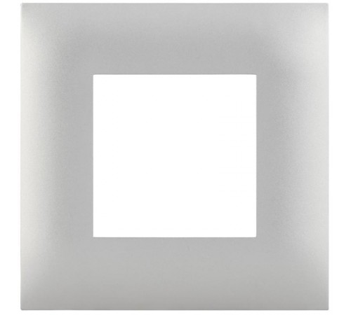 SKANDY Рамка 1-мест. SK-F01S сереб.  SK-M12-K23  IEK