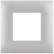SKANDY Рамка 1-мест. SK-F01S сереб.  SK-M12-K23  IEK