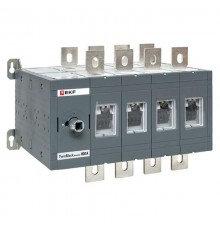 Рубильник 800A 4P реверсивный без рукоятки управления TwinBlock  tb-s-800-4p-rev  EKF