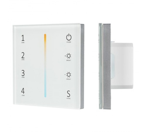 Панель Sens SMART-P38-MIX White (230V, 4 зоны, 2.4G)  027118  Arlight