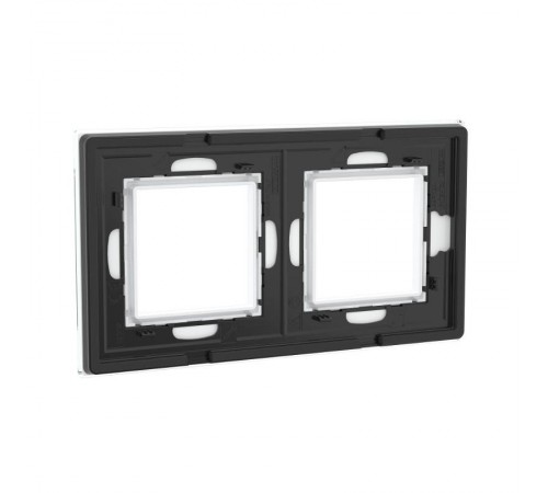 Рамка из натурального стекла, "Avanti", белая, 4 модуля  4400824  DKC